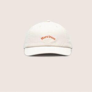 Will + Bear More Trees Adult Hat White 100% Cotton New With Tags $ 50 MSRP